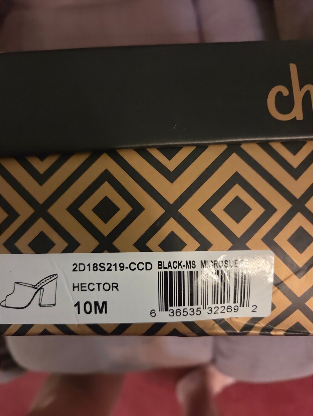 Charles By CHARLES DAVID Hector Black Women's Heeled Mule - 10M
